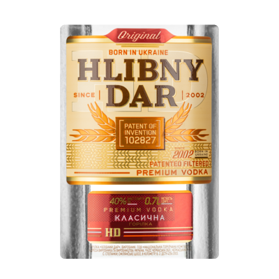 HLIBNY DAR Original Premium Vodka
