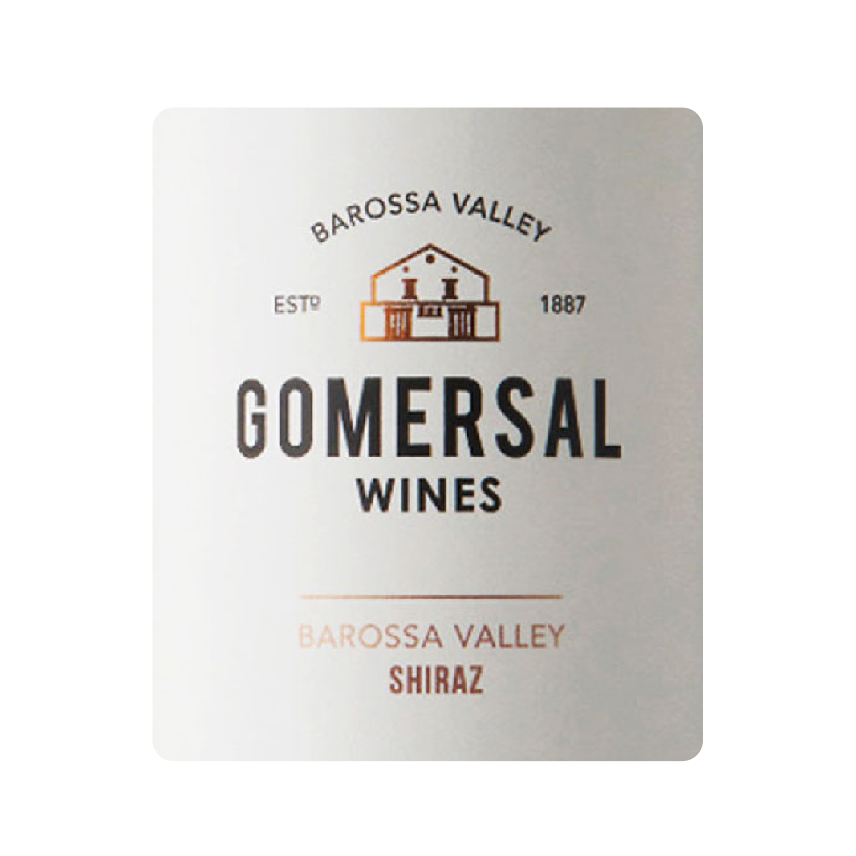GOMERSAL WINES Barossa Valley Shiraz
