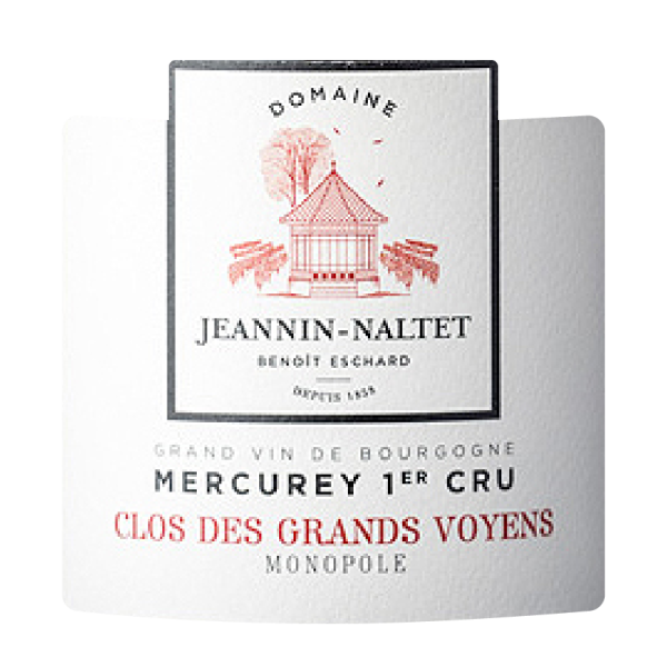 DOMAINE JEANNIN NALTET Mercurey 1er Cru Clos des Grands Voyens