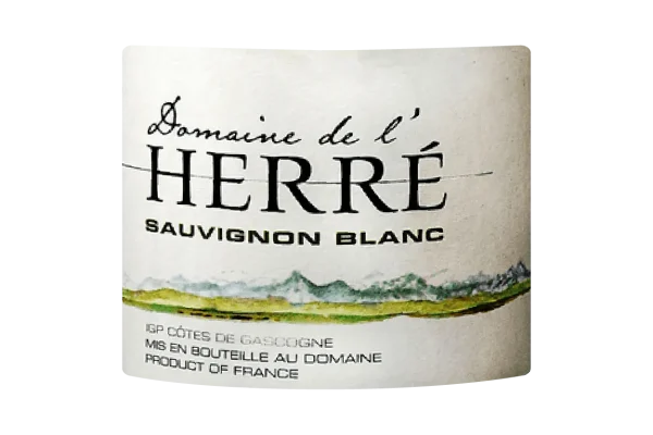 DOMAINE DE L'HERRE Sauvignon Blanc Côtes de Gascogne IGP
