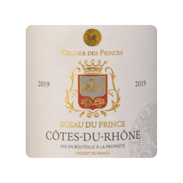 CELLIER DES PRINCES Sceau du Prince Cotes-du-Rhone AOP