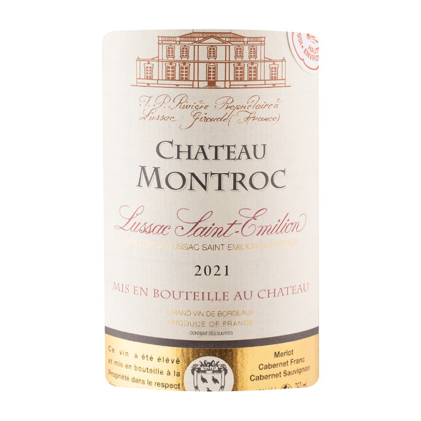 CHÂTEAU MONTROC  Lussac Saint-Emilion AOC