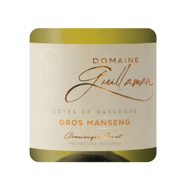 DOMAINE GUILLAMAN Gros Manseng Cotes de Gascogne
