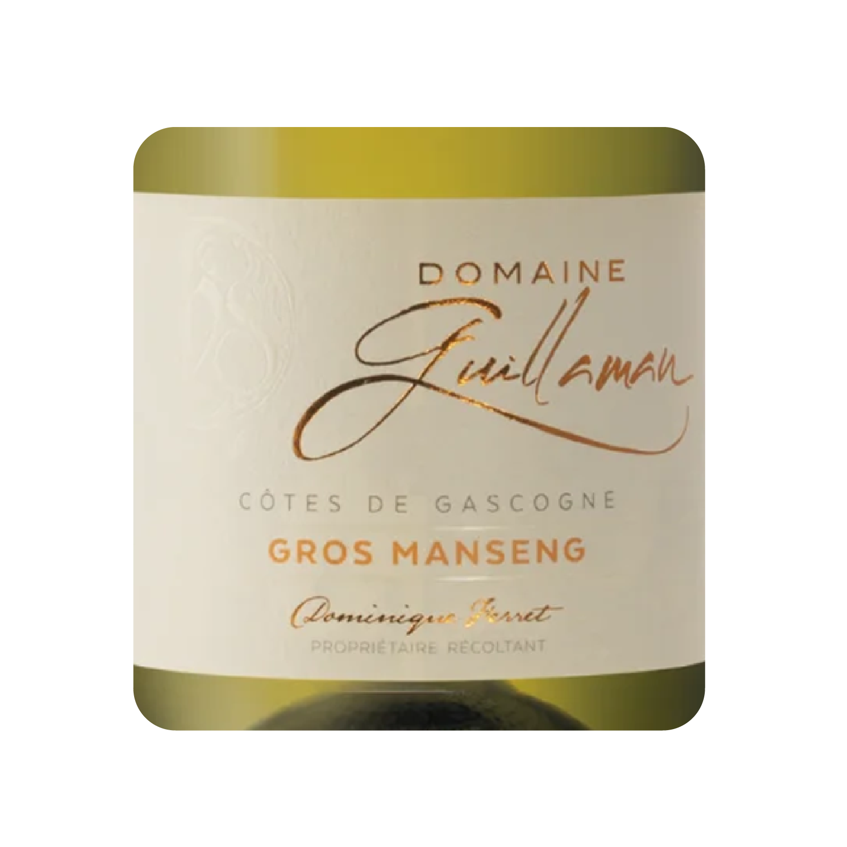 DOMAINE GUILLAMAN Gros Manseng Cotes de Gascogne