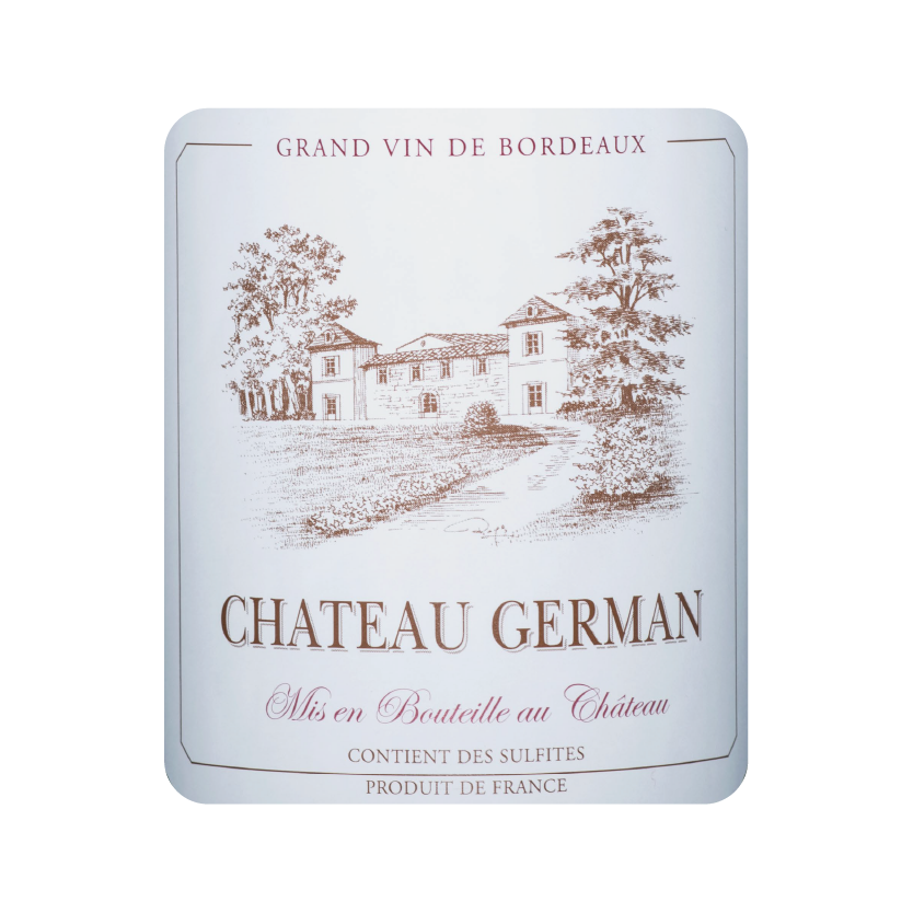 CHÂTEAU GERMAN Castillon Côtes de Bordeaux